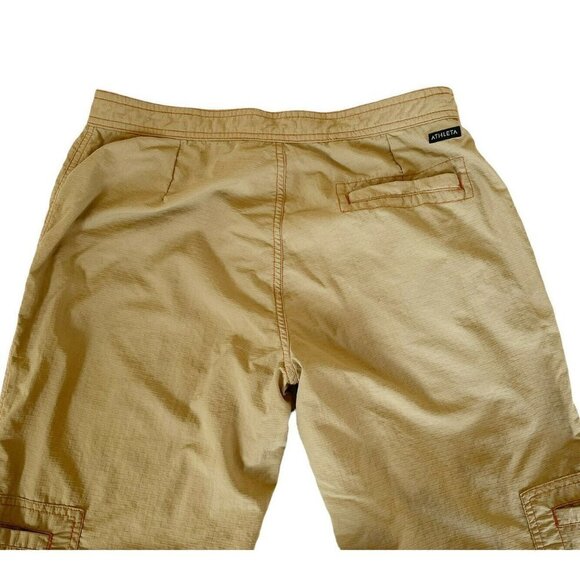 Athleta Women’s Sz M Tan Utility Nylon Cargo Hiking Pants - Picture 7 of 9